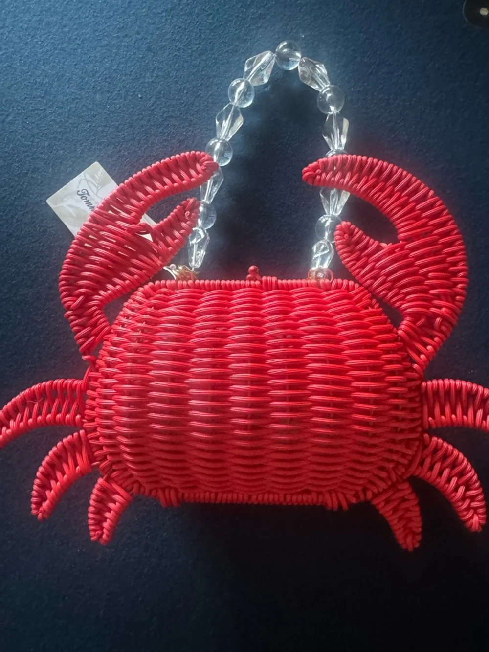 Tommy Bahama Red Crab Crossbody Bag